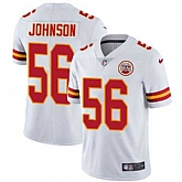 Nike Kansas City Chiefs #56 Derrick Johnson White NFL Vapor Untouchable Limited Jersey,baseball caps,new era cap wholesale,wholesale hats